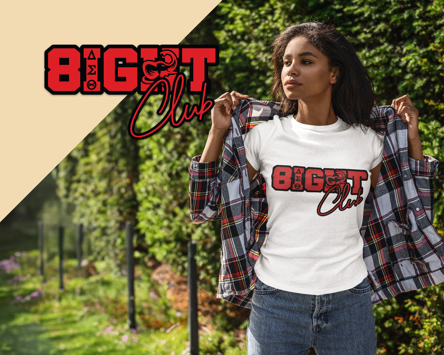 Delta Sigma Theta 8ight Club Unisex T-Shirt