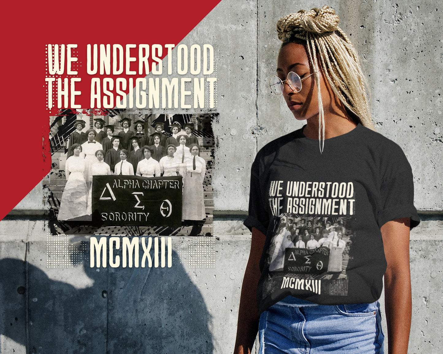 Delta Sigma Theta Retro Founders Unisex T-Shirt
