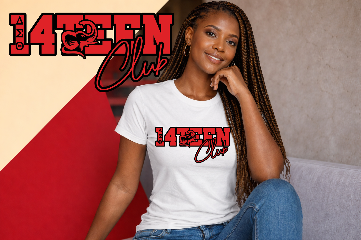 Delta Sigma Theta 14Teen Club Unisex T-Shirt