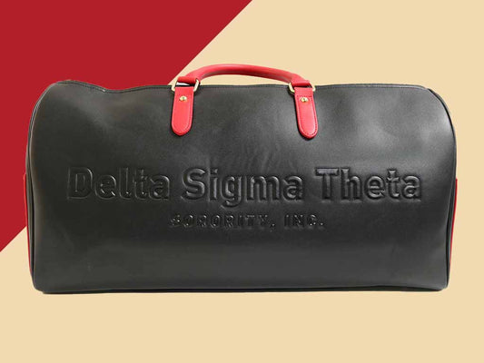 Overflow Delta Lux Delta Sigma Theta Sorority Inc. Duffel Bag