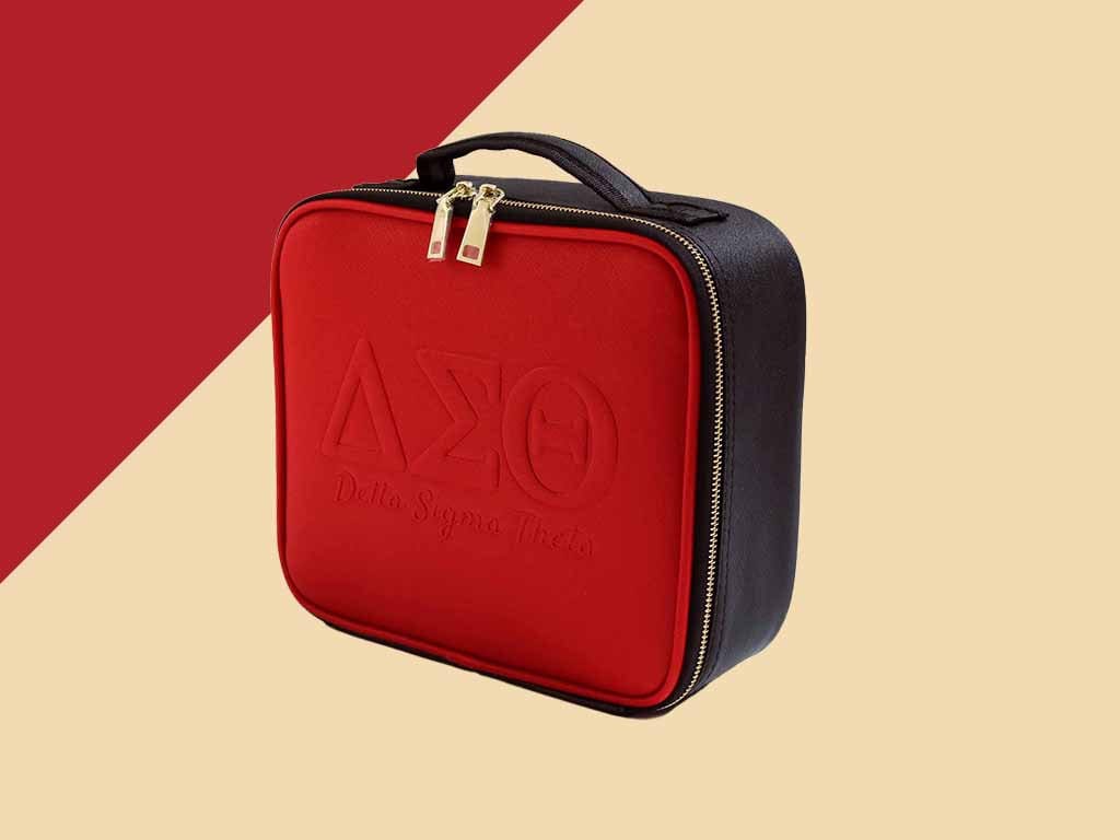 Delta Lux Delta Sigma Theta Sorority Inc. Make Up Bag